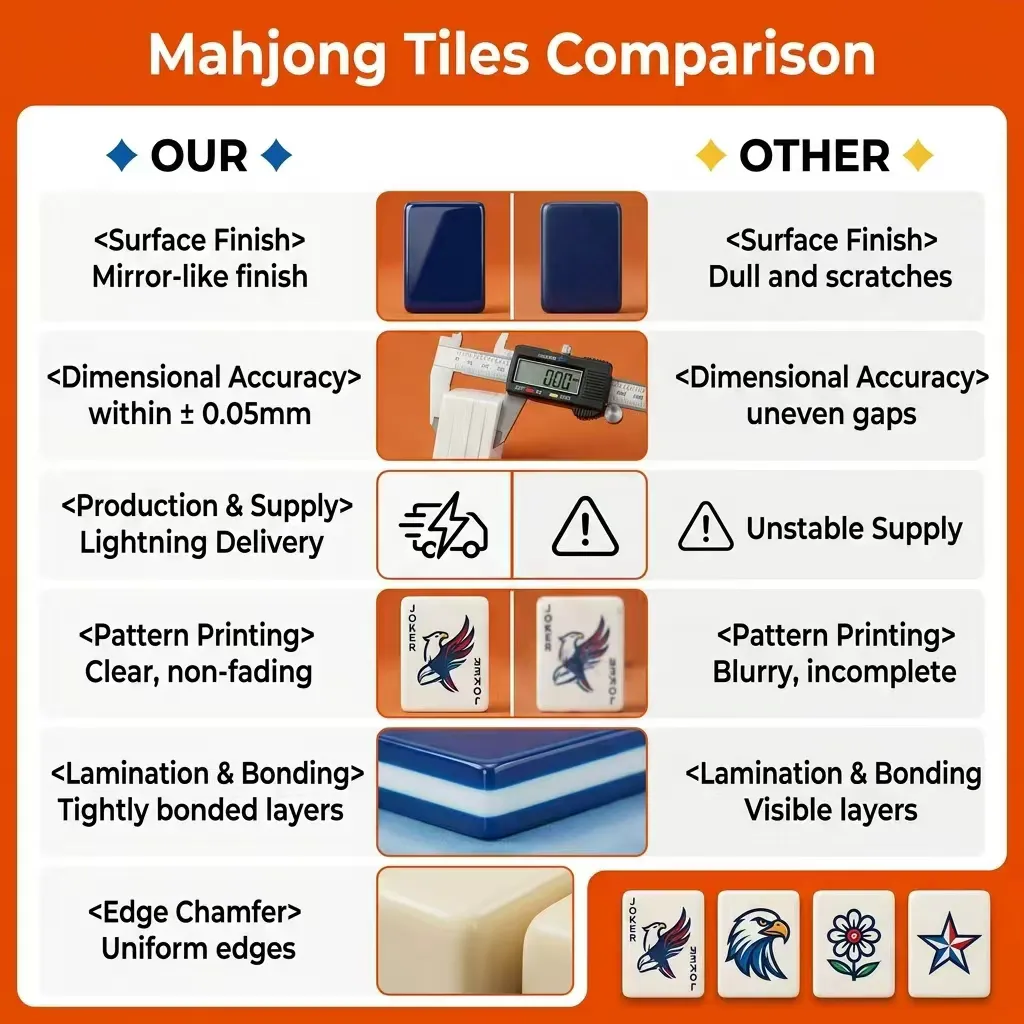 Factory Direct Teal Acrylic American Mahjong Set – 166 Tiles (CS-055) view 5