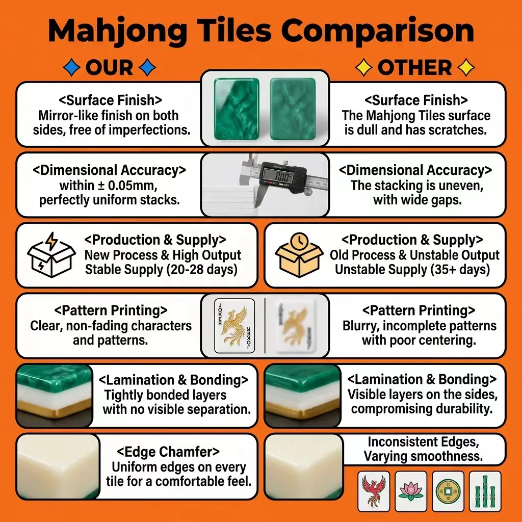 Factory Direct Teal Acrylic American Mahjong Set – 166 Tiles view 6