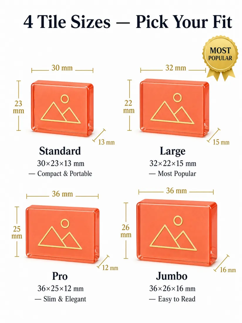 Factory Direct 4-Layer Acrylic American Mahjong Set – 160 Tiles (CS-114) detail