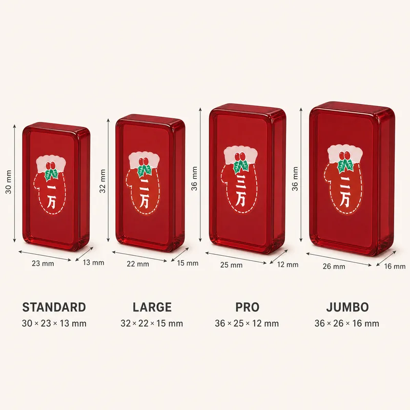 Factory Direct Christmas Acrylic American Mahjong Set – 160 Tiles view 4