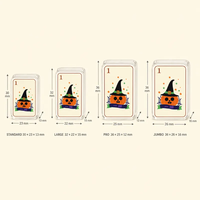 Factory Direct Halloween Acrylic American Mahjong Set – 160 Tiles view 4