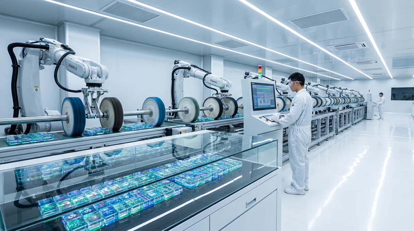Mirror-Finish Polishing — Taishan Chuangsu Toys factory equipment